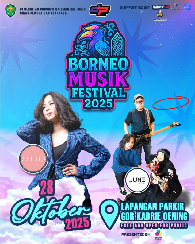 BORNEO Musik Festival 2025