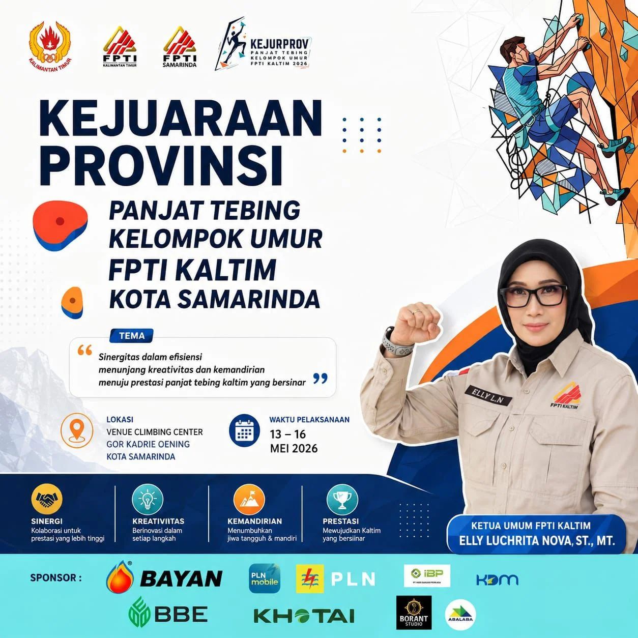 Kejurprov KU Panjat Tebing Kaltim 2026